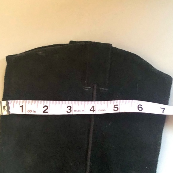 Gunmetal Idaho slouchy suede boot in black sz 38 - Picture 5 of 6